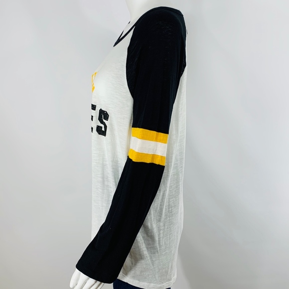 PINK Victorias Secret Long Sleeved Tee Pitt Pirate - Picture 6 of 9